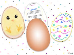 Escape game de Pâques sur le thème de la nature et des œufs originaux